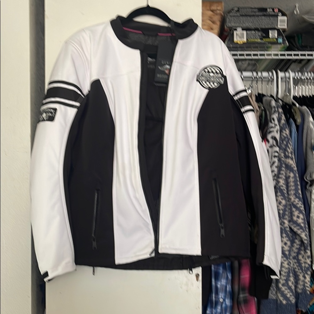 Harley-Davidson Black and White Utility Jacket
